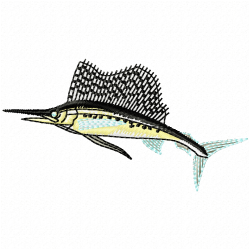 Fishes Embroidery Design 3